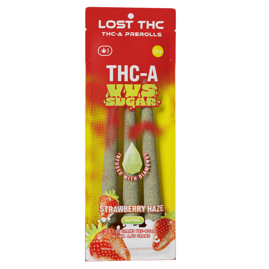 Lost THC THC-A VVS Sugar Pre-Rolls