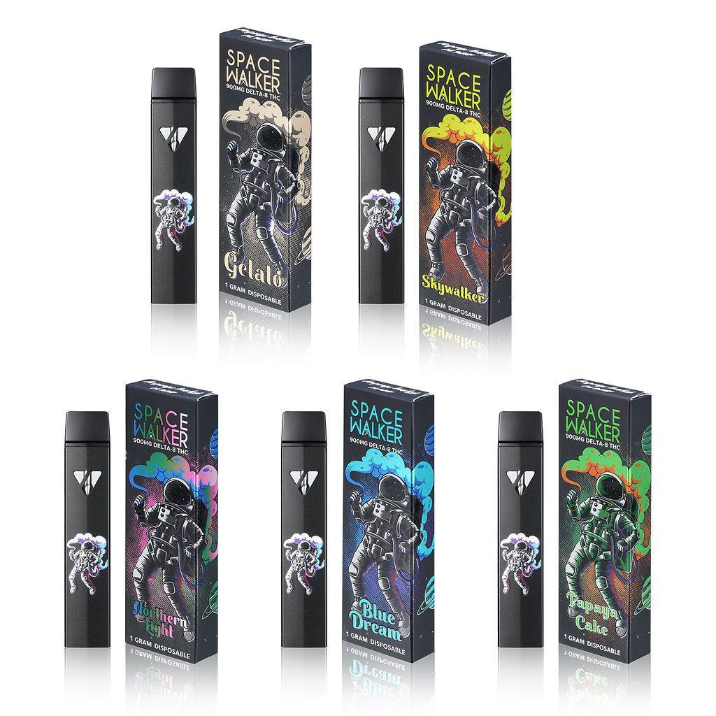 Space Walker Delta 8 Vape Disposable 1G D8 Gas