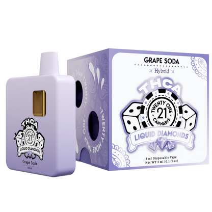 Twenty One Cannabis Liquid Diamonds THC-A Disposable 3G