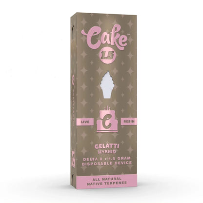 Cake Delta 8 Live Resin Disposable 1.5G