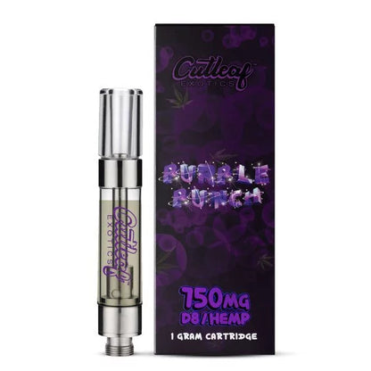 Cutleaf Exotics Delta 8 Vape Cartridge 1G