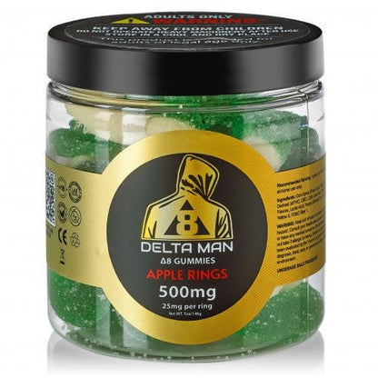 Delta Man Delta 8 Gummies 500mg
