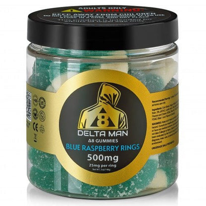 Delta Man Delta 8 Gummies 500mg