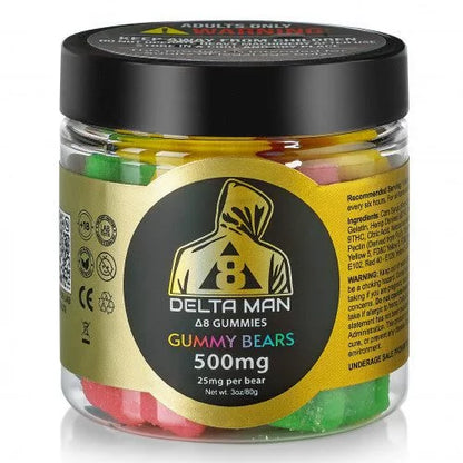 Delta Man Delta 8 Gummies 500mg