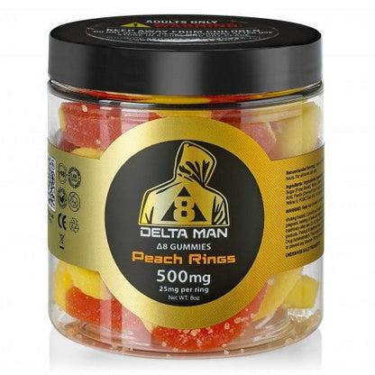 Delta Man Delta 8 Gummies 500mg