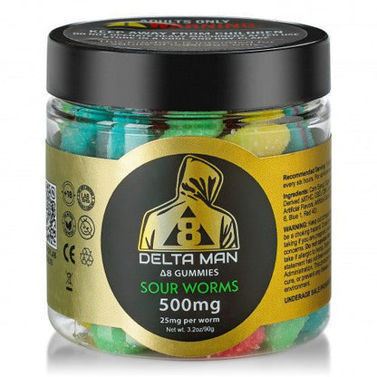 Delta Man Delta 8 Gummies 500mg