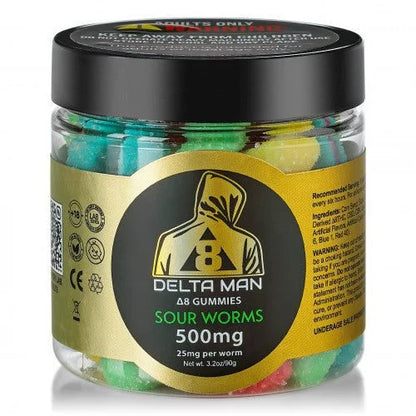 Delta Man Delta 8 Gummies 500mg