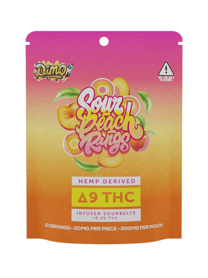 Dimo Hemp Delta 9 Gummies 200mg