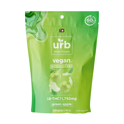 URB Delta 8 + Delta 10 Vegan Gummies 1750mg