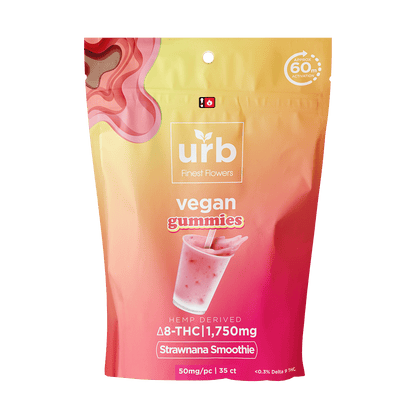 URB Delta 8 + Delta 10 Vegan Gummies 1750mg