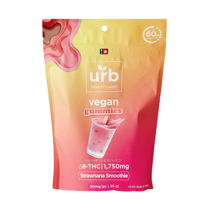 URB Delta 8 + Delta 10 Vegan Gummies 1750mg