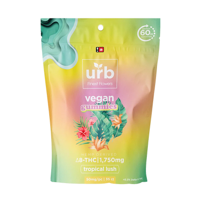 URB Delta 8 + Delta 10 Vegan Gummies 1750mg