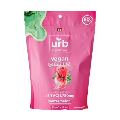 URB Delta 8 + Delta 10 Vegan Gummies 1750mg