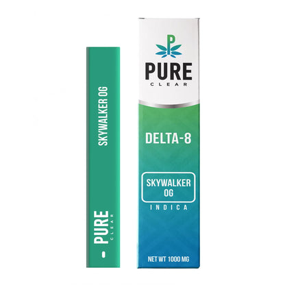 Pure Clear Delta 8 Disposable 1G