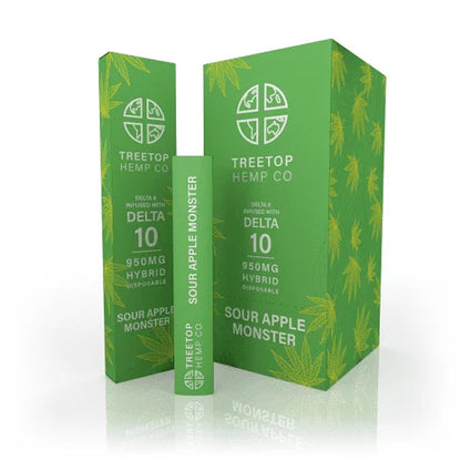 TreeTop Hemp Delta 10 Vape Disposables