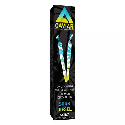 Delta Extrax Delta 10 Caviar Pre Roll Sour Diesel
