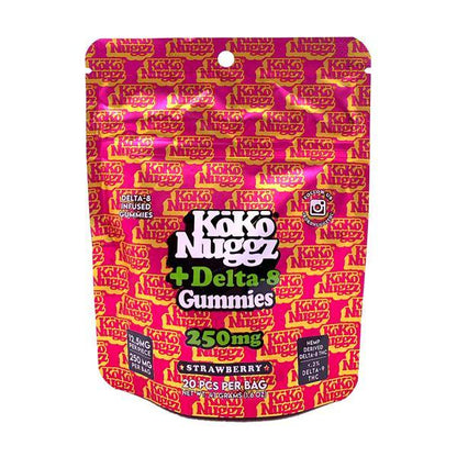 Koko Nuggz Delta 8 Gummies 250mg