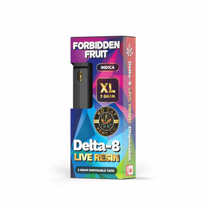 No Cap Hemp Delta 8 Live Resin XL Disposable 2G