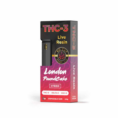 No Cap Hemp THC3 Disposable 2G