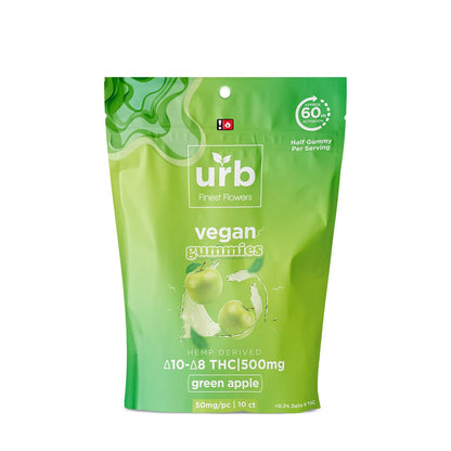 URB Delta 8 Delta 10 Vegan Gummies 500mg