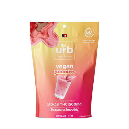 URB Delta 8 Delta 10 Vegan Gummies 500mg