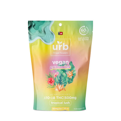 URB Delta 8 Delta 10 Vegan Gummies 500mg