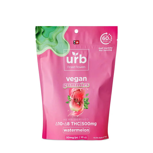 URB Delta 8 Delta 10 Vegan Gummies 500mg