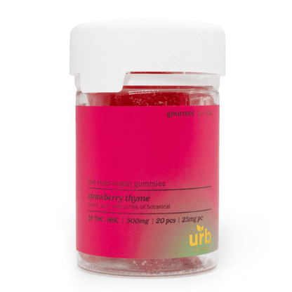 URB Gourmet D9 HHC Live Resin Gummies 500mg