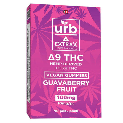 URB Extrax Delta 9 Gummies 100mg