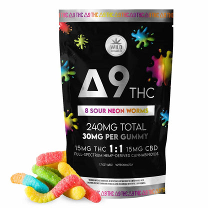 Wild Orchard Delta 9 Sour Worms