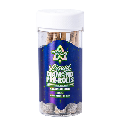 Astro Eight THC-A Liquid Diamond Pre-Rolls 20G | 10ct