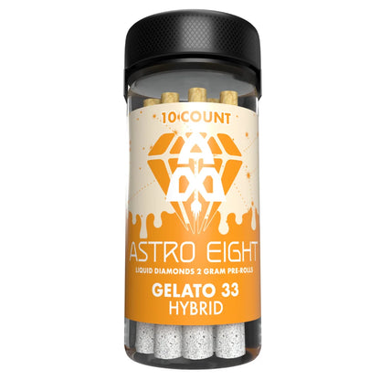 Astro 8 Liquid Diamond Pre Rolls Bundle | 80G