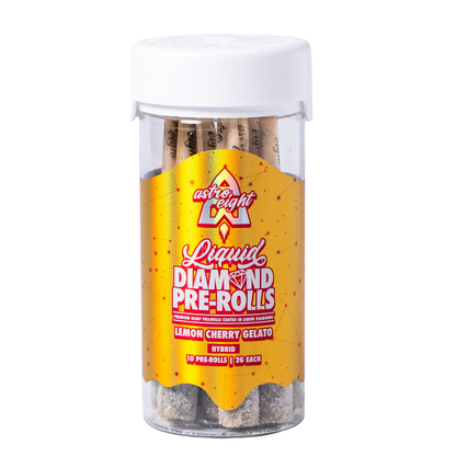Astro Eight THC-A Liquid Diamond Pre-Rolls 20G | 10ct