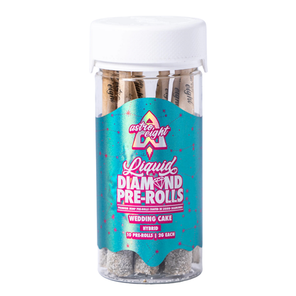 Astro Eight THC-A Liquid Diamond Pre-Rolls 20G | 10ct