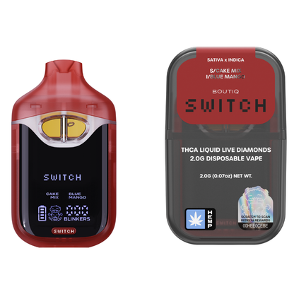 Boutiq Switch V4 THC-A Disposable Vape 2G