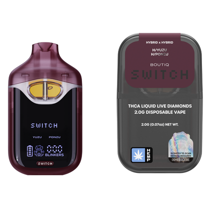Boutiq Switch V4 THC-A Disposable Vape 2G