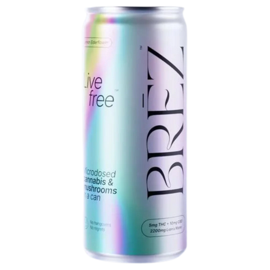BREZ THC + Lion's Mane Drink