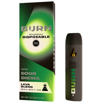 Burn Hemp Lava Blend Disposable 2G