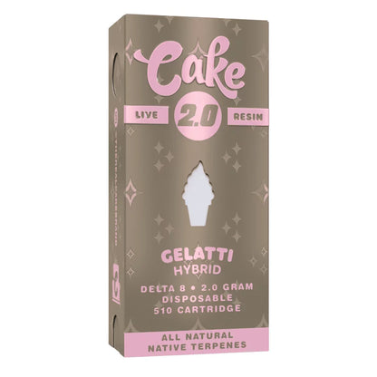 Cake Delta 8 Live Resin Cartridge 2G