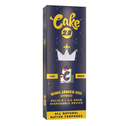 Cake Delta 8 Live Resin Disposable 2G | 2.0