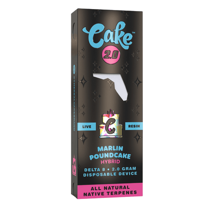 Cake Delta 8 Live Resin Disposable 2G | 2.0