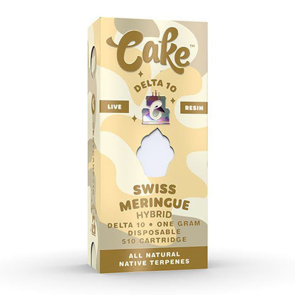 Cake Delta 10 Live Resin Cartridge 1G