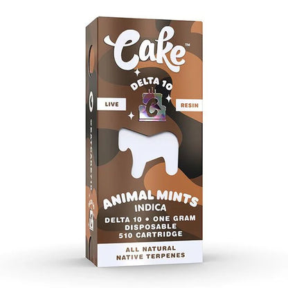 Cake Delta 10 Live Resin Cartridge 1G