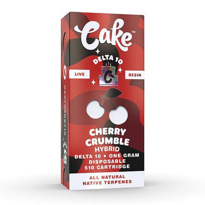Cake Delta 10 Live Resin Cartridge 1G