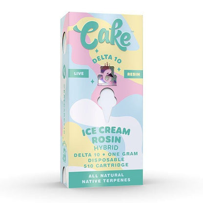 Cake Delta 10 Live Resin Cartridge 1G