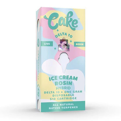 Cake Delta 10 Live Resin Cartridge 1G