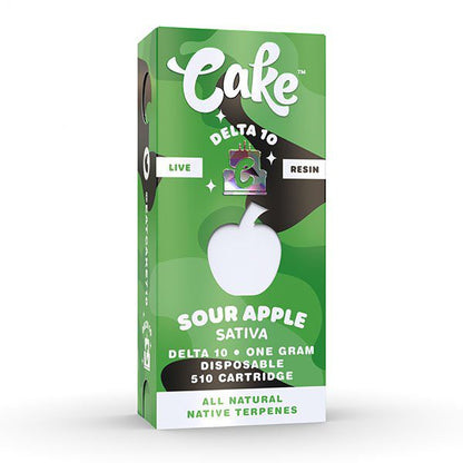 Cake Delta 10 Live Resin Cartridge 1G