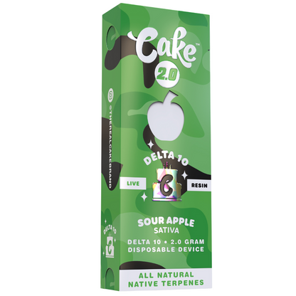 Cake Delta 10 Live Resin Disposable 2G