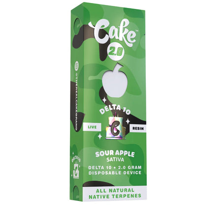 Cake Delta 10 Live Resin Disposable 2G