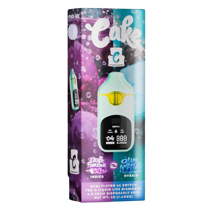 Cake Dual Flavor Switch Disposable Vape 4G